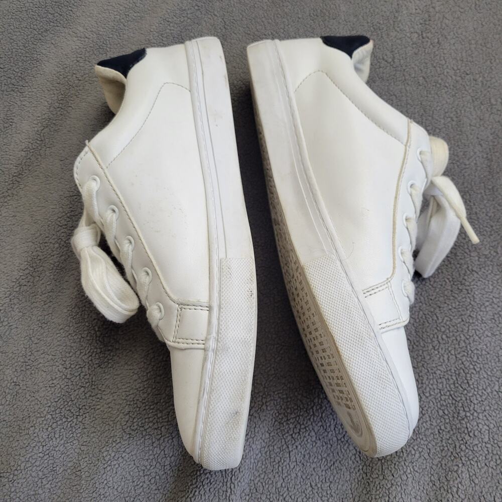 TOMMY HILFIGER LENDON Sneaker Womens 9M White Leather Red Blue Logo 5970720 - Picture 4 of 15